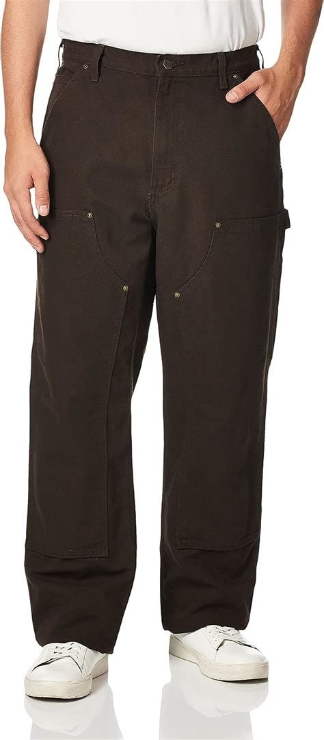 Get a natural, relaxed fit and abrasion-resistant fabrication that never sacrifices comfort. . Carhartt loosefit washedduck doublefront utility work pants for men